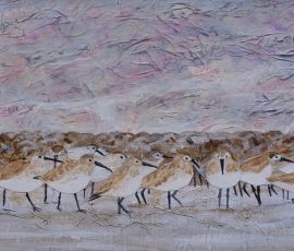 A Fling of Dunlin 60 x 30 A Fling of Dunlin 60 x 30