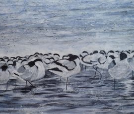 An Orchestra of Avocets 101 x 76 An Orchestra of Avocets 101 x 76